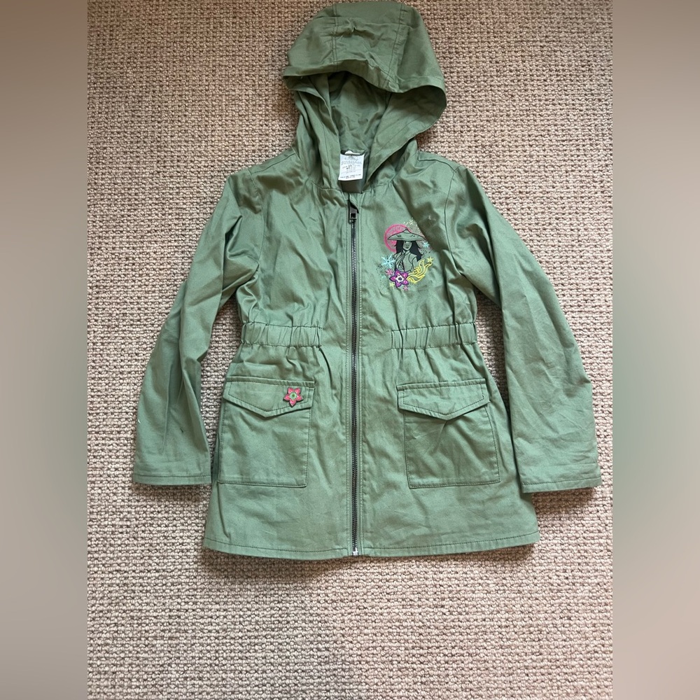Disney Raya hooded jacket - size 5/6
